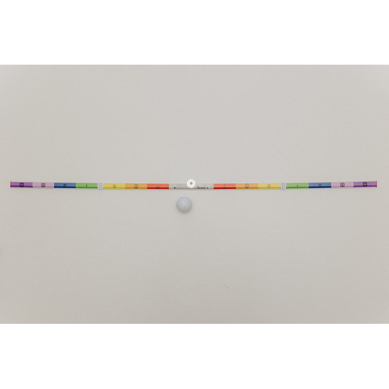 Pace-Right colour-coded pace putting training aid