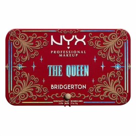 Nyx Professional Makeup, Bridgerton Paleta de Rubor, Tono: The Queen (rosa). Rubor en polvo. Fórmula vegana.