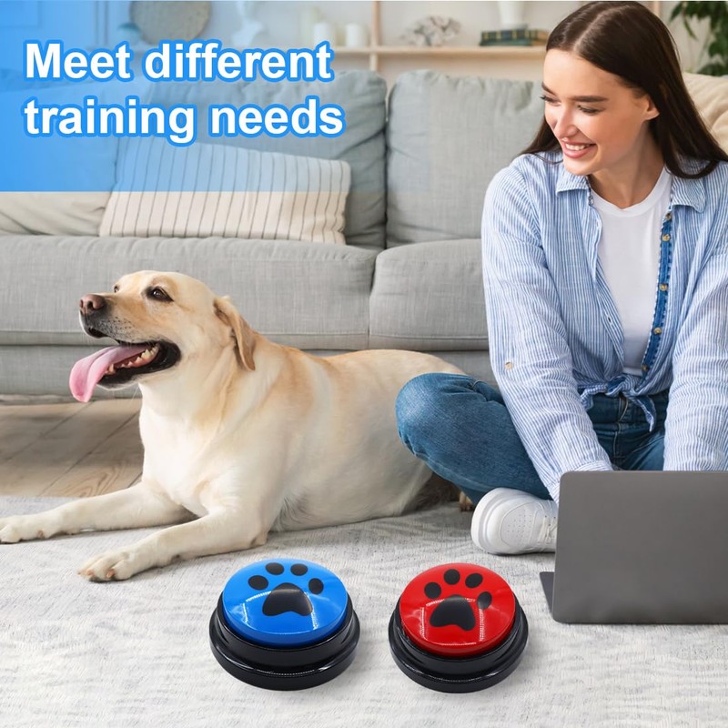 WUSJCOF 2 Pieces Buzzer with Recording Function, Intelligence Toy for