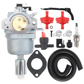 Carbhub 594593 Carburetor for Nikki 591731 593433 593514 697141 697190 698445 699109 699916 791858 799252 for Troy-Bilt 13WM77KS011 for Poulan Pro PB145G42 Electrolux VLB16H107 Lawn Mower