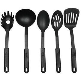 Chef Craft Select Nylon Tool, 15 inch 5 Piece Set, Black