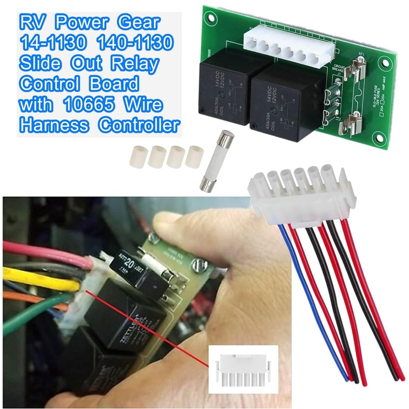 RV Power Gear Slide Out Relay Control Board,for RV Power