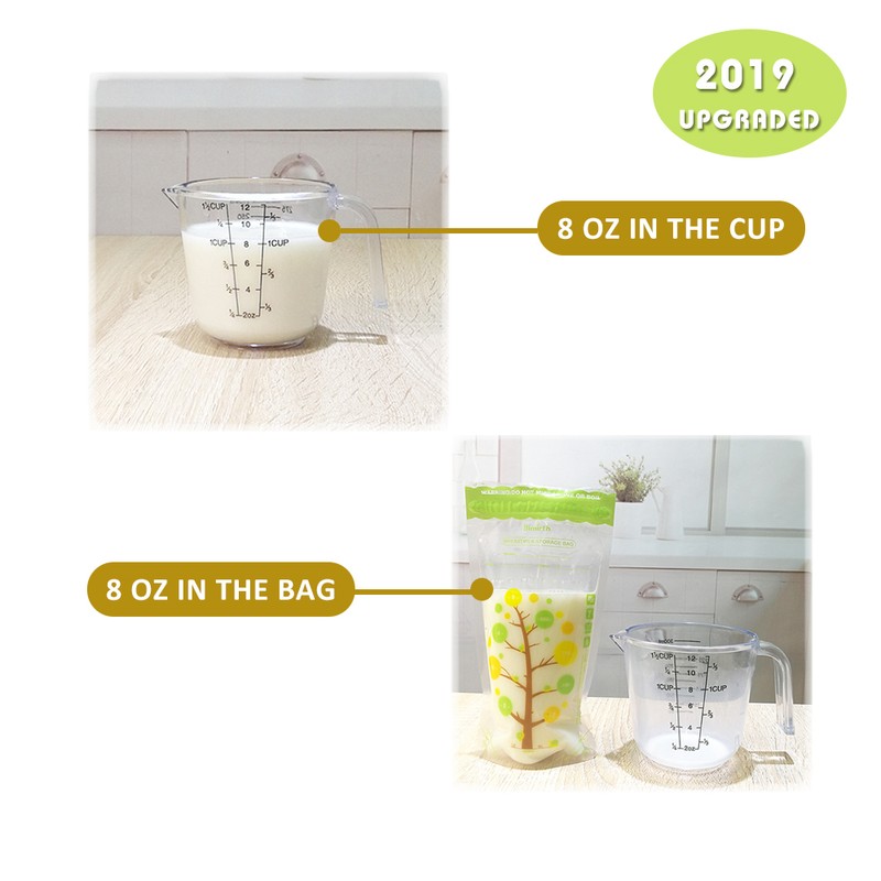 Bimirth 112 PCS Breast Milk Storage Fresh Bags 250ML Capacity