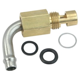 S&,S Cycle Fuel Fitting 90°, Needle Seat for Super &lsquo,E&rsquo,/&lsquo,G&rsquo, 106-2011