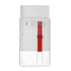 Karteo Vertical ID Card Holder Card Holder Hard Plastic Transparent