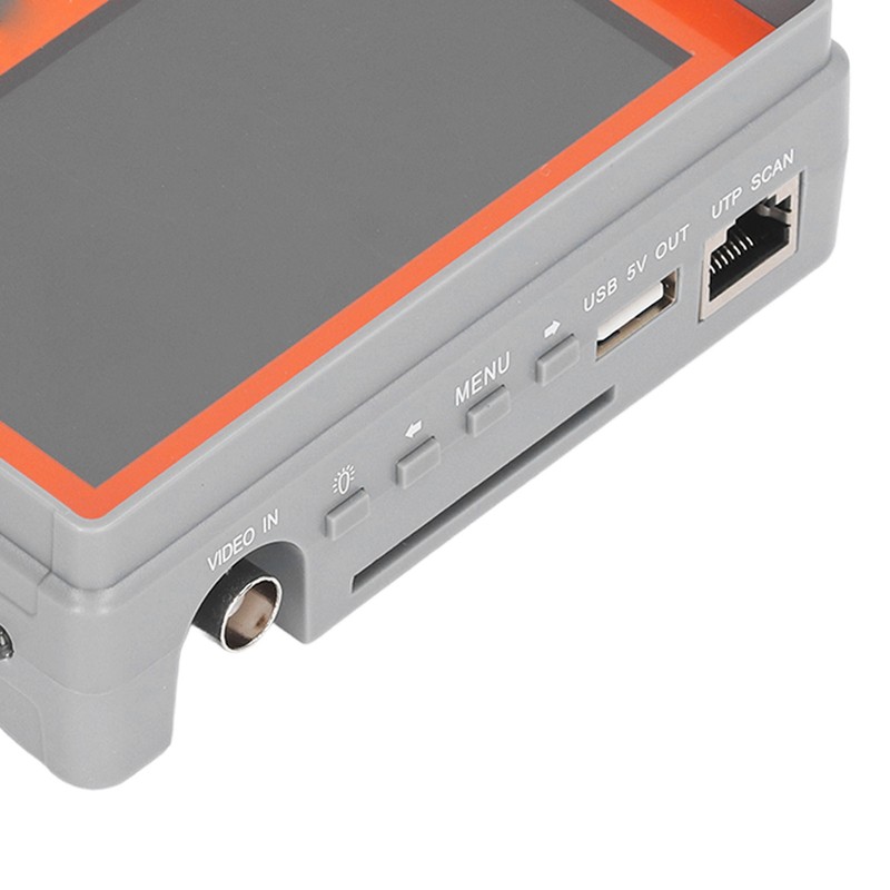 4.3in HD Video Monitor Tester Portable Analog Coaxial AHD Video