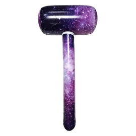 Zugar Land Galaxy Print Mallet (32 Inch) (1 Pack) Vinyl Inflatable Hammer for Pools and Beach Parties Science Themed (1 Pack)
