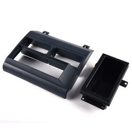 GRAND ORANGE Radio Dash Bezel Kit Mount Trim Compatible with 1988-1994 Chevy & GMC Pickup Truck Blue w/o Wire Harness Antenna GMK333BU 99-3000R GMP333 GM1482GRB