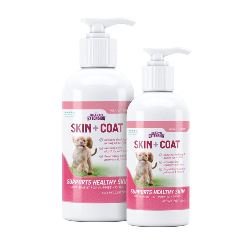Health Extension Skin & Coat Supplement for Dogs & Puppies,