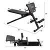 GYMAX Multi-Workout Bench, Foldable Sit-up Abdominal Back Extension Strength Training