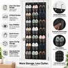 Over-the-Door Shoe Organizer for Space-Saving Storage – Foldable Mesh Pockets