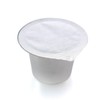 Disposable Aluminum Foils Lids Coffee Capsule Cups with Wooden Stand