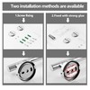 SKOWLL Shower Slide Bar with Adjustable Handheld Shower Head Holder