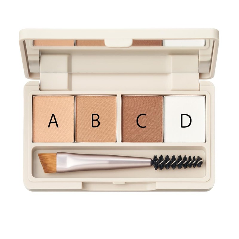 b idol Magic Eyebrow Powder 01 Basic Brown, 0.1 oz