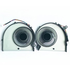 NEW CPU+GPU Cooling Fan Replacement for Gigabyte RP64 RP64W P64 P64W PR65 RP65W Aero14 Aero15 15X 15W 15P 15KB V8 X9 Y9 Series BS5005HS-U2N BS5005HS-U2M