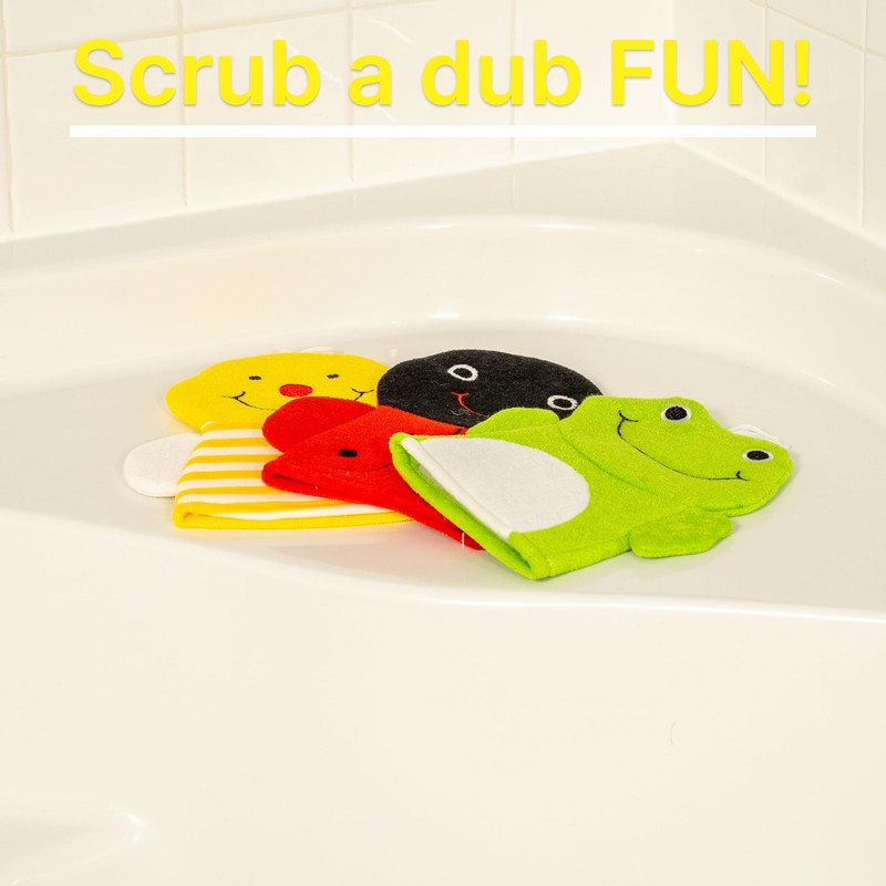 Made Easy Kit Hand Puppet Bath Wash Mitt Towel with