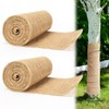 MAQIHAN Burlap Roll for Trees 2 PCS Burlap Tree Wrap