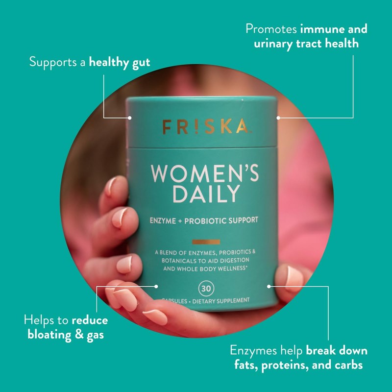 Prunelax Prunelax Maximum Relief 60ct + FRISKA Women's Daily Digestive