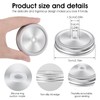 6Pack Canning Lids,Mason Jar Canning Lids with 70mm Silver Metal