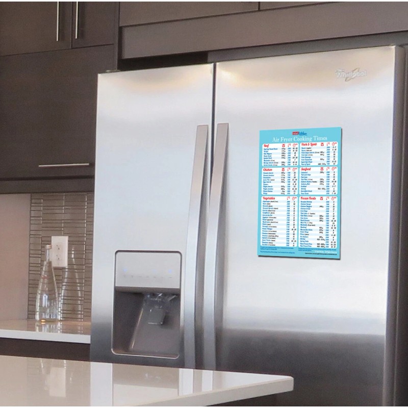 Intel Kitchen Air Fryer Cooking Times Magnet Cookbook Lid Accessories