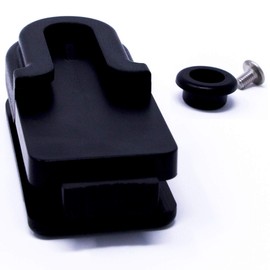 Educator Belt/Saddle/Purse Quick-Release Transmitter Holder for Educator Remote Dog Training Collars,Black