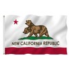 California State Flag 3X5 FT, CR Outdoor Polyester Flags, Double