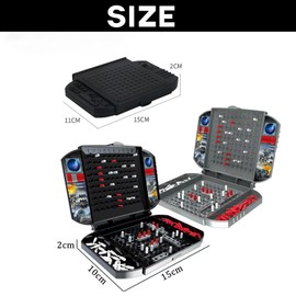 YFCJYBF Ships Sinking Game, Ships Sinking Game, Classic Board Game Battleship Game, Strategic Sea Battle Board Game Toy, Games Suitable for Children from 4 Years