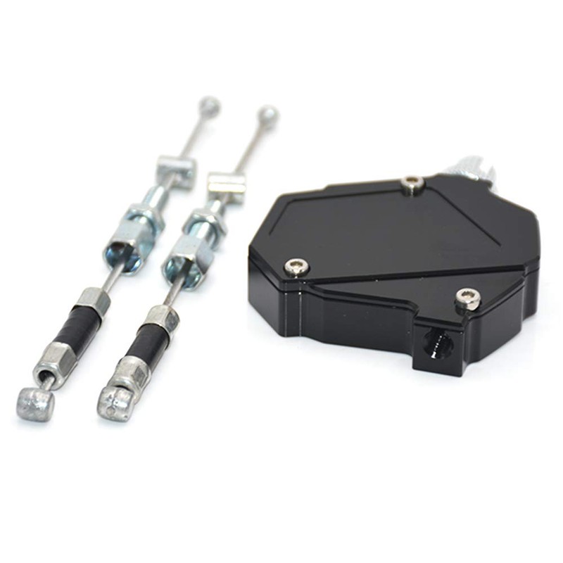Tuperoymse Motorcycle Stunt Clutch Lever Easy Pull Cable System for