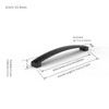 FURNIWARE 10 Pack Cabinet Handles, Hardware Drawer Pulls, Aluminum Kitchen