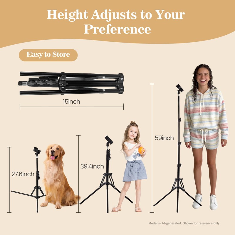 Hair Dryer Stand Pet Grooming Blow Dryer Holder