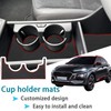 CIMOF Center Console Liner for Hyundai Kona Accessories (SEL Convenience,