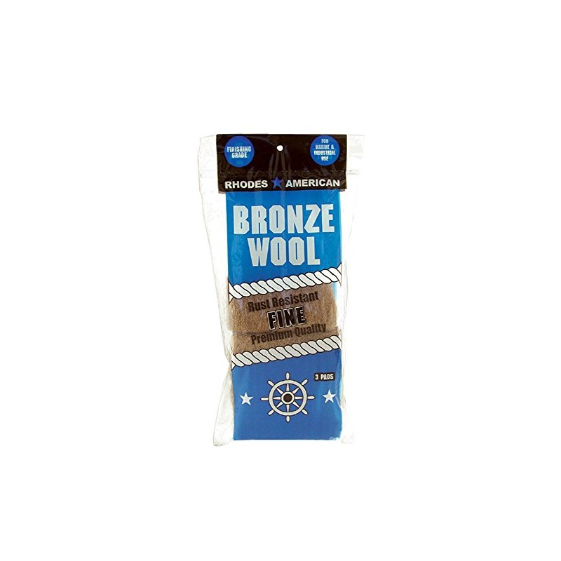 Homax Fine Grade Bronze Wool, 3 pad (033873123002)