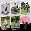 Bike Skateboard Helmet for Ages 5-8-14-16 Kids Youth Adults, Adjustable