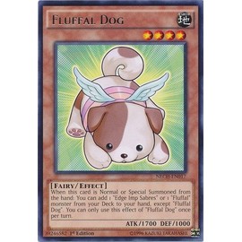 YU-GI-OH! - Fluffal Dog (NECH-EN017) - The New Challengers - Unlimited Edition - Rare