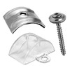 Spacers 76/18 Sinus + Dome Aluminium / Blank + Plunger