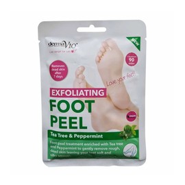 DermaV10 Exfoliating Foot PeelTea Tree and Peppermint
