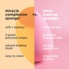 Real Techniques, Esponja Miracle Complexion con Estuche de Viaje, Esponja