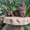 Vivid Arts 19 cm Otter, Kunstharz – nf-otta-f