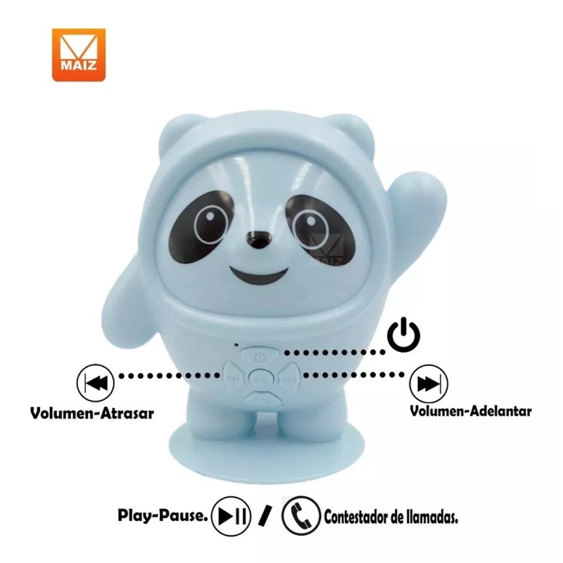 Maíz 5pzs Bocina Bluetooth Recargable Portatil Infantil Kawaii