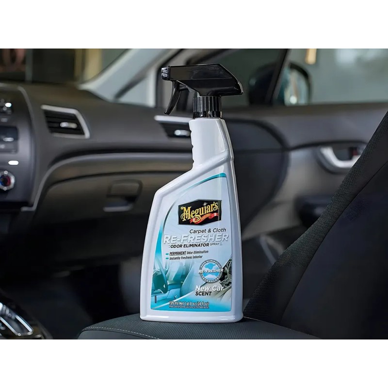 Meguiars Eliminador Olores De Telas Y Alfombras Re-fresher