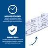 Carlisle FoodService Products 3067007-E Plastic Drain Shelf for 1/3 Size