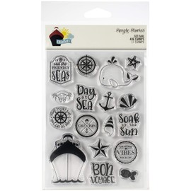 SIMPLE STORIES Cruisin Stamps Set SAIL, One Size