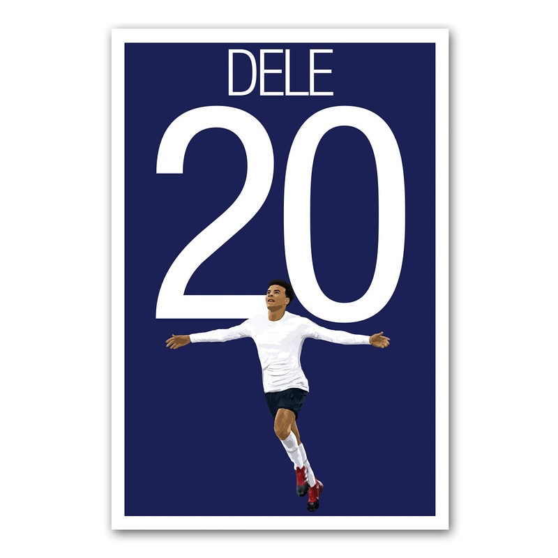 Dele Alli Poster - Tottenham Hotspur Art