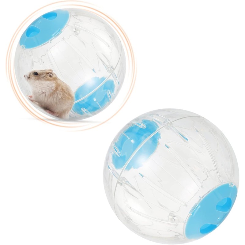 Hamster Ball Transparent Roller Fitness Exercise Rotating Wheel Color Cover