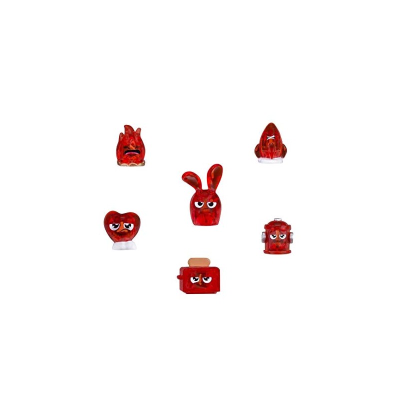 Hasbro Hanazuki B8444ES0 - Sammelschätze 6er-Pack Rot/Entschlossen