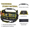 16" Open Top Tool Tote, 1680D Durable Tool Organizer for