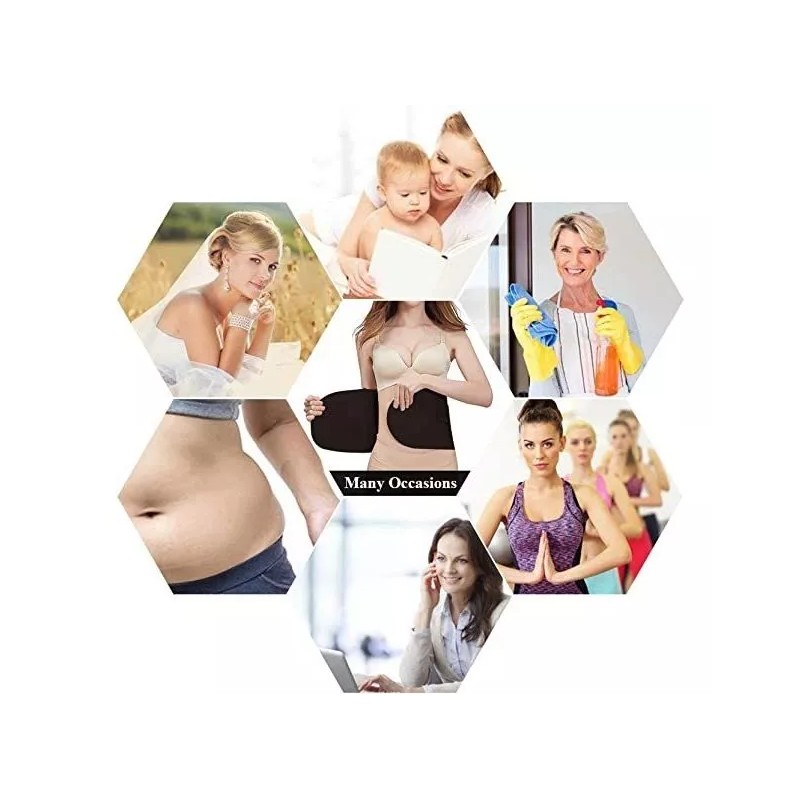 BERRYICCEMX Cinturón Moldeador Corporal Para Mujeres Embarazadas Después