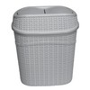 Bath Bliss 2 Pack Sailor Knot Swing Top Waste Bin
