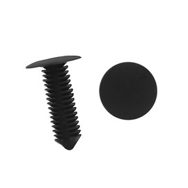 REPAIROCK A16073000ux1108 100Pcs 9mm Hole Fastener Rivet Retainers Hood Push Pin Clip Car Accessories 100 Pack Auto Replacement Parts