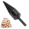 Firewood Log, Drill Bit Wood Splitter Carbon Steel Splitting Splitters